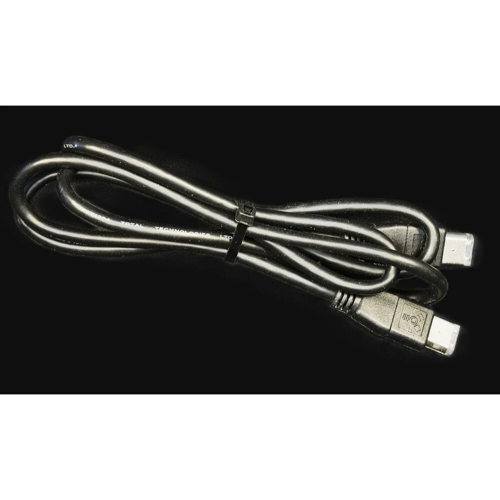 44 Inch Total Technologies Six-Pin FireWire Cable